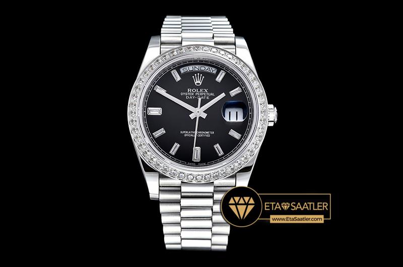 Rolex Day Date 228349 Ta l Siyah Kadran 1 1 Swiss ETA